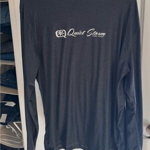 Quiet Storm Charcoal Long Sleeve Tee